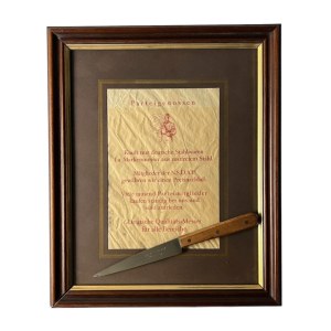 Germany NSDAP sponsored knife