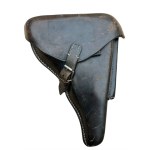 P08 LUGER holster marked E.G. LEUNER - DAUTZEN dated 1938, Germany