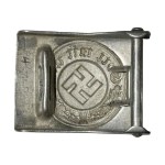 Germany Police aluminum belt buckle marked WLD