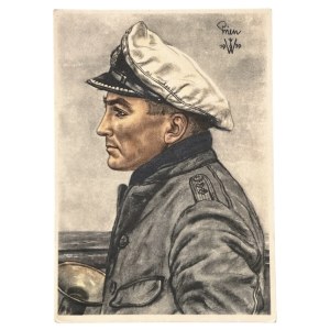 POTRAIT OF KAPITANLEUTNANT PRIEN POSTCARD, Germany