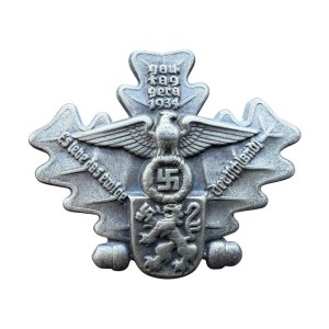 Third Reich NSDAP Badge Gautag Gera 1934, Germany