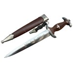 Germany SA dagger with hanger RZM M7/80 - top condition