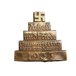 Germany Arbeit und Friede Gauparteitag Hessen-Nassau 1933 Tinnie