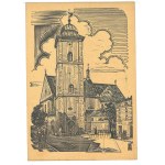 Rzeszów. Parish church, 1944.