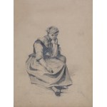 Unknown Artist, Pensive Woman