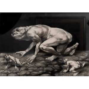 Adam HOFFMANN (1918-2001), Polowanie,1972