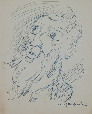 Stefan MROŻEWSKI (189 -1975), Portret, ok.1957