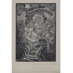 Stefan MROŻEWSKI (189–1975), Merry Christmas, 1948