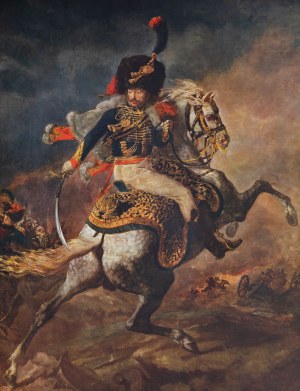 Theodore GERICAULT (1791-1824), Oficer szaserów Wielkiej Armii, 1812