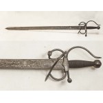 TOLEDO, SPAIN, 20th century, Double-edged sword without a scabbard