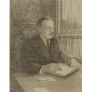 Eugeniusz EIBISCH (1896–1987), Bolesław Bierut at Work, 1952