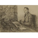 Aleksander RAFAŁOWSKI (1894–1981), Bolesław Bierut at Work, 1951