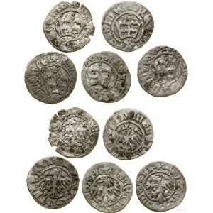 Poland, issue of 5 x half-grosz, Kraków