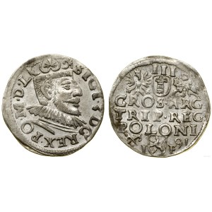 Poland, trojak, 1591, Poznań