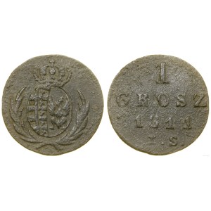 Polska, grosz, 1811 IS, Warszawa
