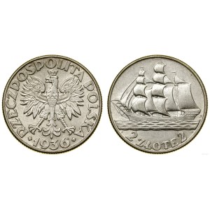 Polen, 2 Złoty, 1936, Warschau