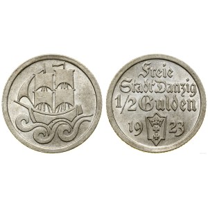 Poland, 1/2 gulden, 1923, Utrecht