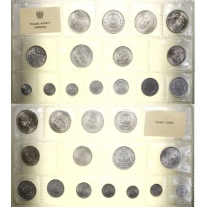 Poland, set of 15 coins, Warsaw