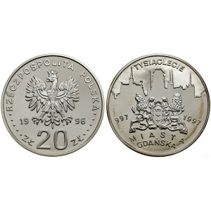 Poland, 20 zlotych, 1996, Warsaw