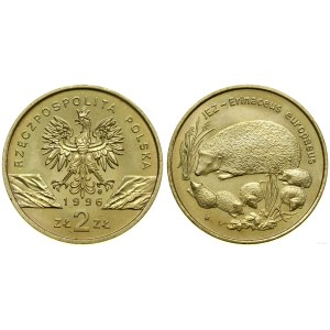 Poland, 2 zlote, 1996, Warsaw