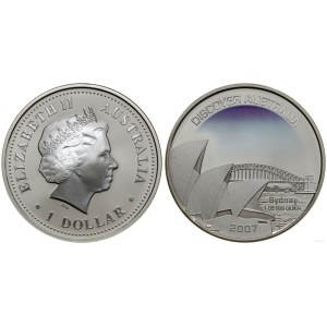 Australia, 1 dolar, 2007 P, Perth