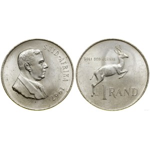 Republika Południowej Afryki, 1 rand, 1967, Pretoria