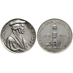 Germany, medal featuring Martin Luther—400th anniversary of the Reformation, 1921