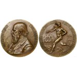 Silesia, commemorative medal marking Leo Molinari’s presidency, 1903