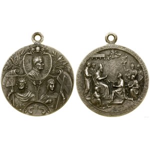 Vatican, commemorative medal marking the 1,600th anniversary of the Edict of Milan, 1913