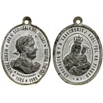 Poland, religious medallion, 1883