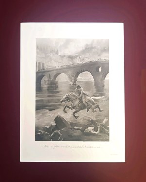 Jan Styka (1858 - 1925), Ryzykując życiem w każdej chwili…, 1901
