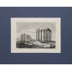 Carl Merkel (1817–1897), Temple of Jupiter, Athens, 1856