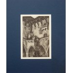 Stefania DRETLER-FLIN (1909 - 1994), drzeworyt z cyklu Piękny Kraków