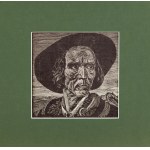 Władysław Skoczylas (1883 Wieliczka - 1934 Warszawa), Głowa junaka, 1919 r.