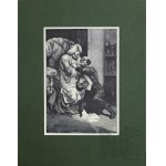 Elwiro Michał ANDRIOLLI (1836 Wilno - 1893 Nałęczów), Meir błaga prababkę o wybaczenie z cyklu Meir Ezofowicz, 1888