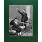 Elwiro Michał ANDRIOLLI (1836-1893), Meir wyjawia tajemnicę Saulowi z Meir Ezofowicz, drzeworyt 1878