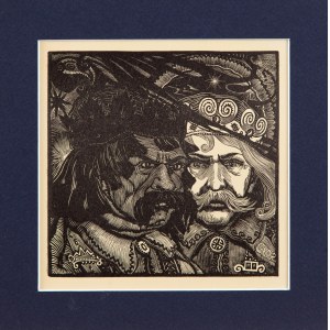 Stanisław JAKUBOWSKI (1885–1964), The Slavic Gods—Bielboh and Czernoboh, 1933