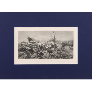 Józef BRANDT (1841-1915), La bataille de Klawany, 1898