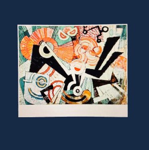 František Kupka (1871-1957), Kompozycja z cyklu Wokół jednego punktu
