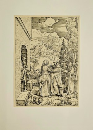 Albrecht Durer (1471-1528), „Nawiedzenie” (niem. Die Heimsuchung)