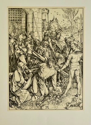 Albrecht Durer (1471-1528), „Niesienie krzyża” (niem. Die Kreuztragung Christi)