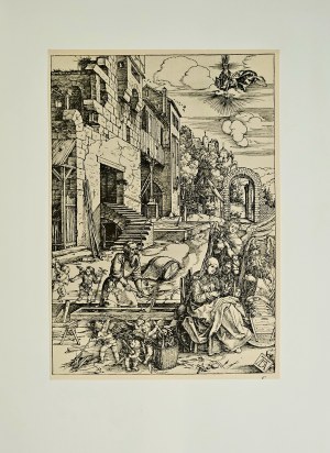 Albrecht Durer (1471-1528), „Święta Rodzina w Egipcie” (znany również jako Odpoczynek podczas ucieczki do Egiptu lub Pobyt Świętej Rodziny w Egipcie).