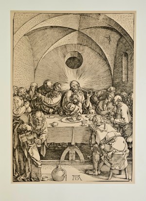 Albrecht Durer (1471-1528), „Ostatnia Wieczerza” (drzeworyt z serii Wielka Pasja)