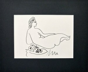 Pablo Picasso (1881-1973), Z cyklu „Le Déjeuner sur l’herbe” ( Obiady na trawie), Wariacje na temat „Śniadanie na trawie” E. Maneta, 1962