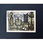 Bernard Buffet (1928-1999), Lampe a huile z cyklu Nature Morte
