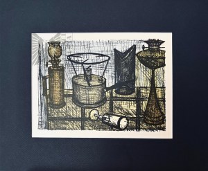 Bernard Buffet (1928-1999), Lampe a huile z cyklu Nature Morte
