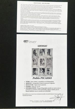 Pablo PICASSO (1881 - 1973), Gwałt pod oknem z cyklu Suita Vollarda, 1973