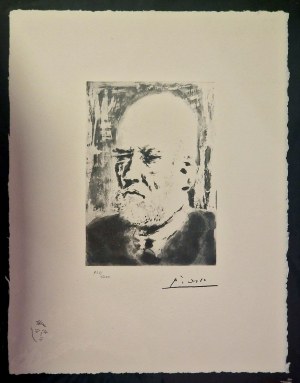 Pablo PICASSO (1881 - 1973), Portret Vollarda II z cyklu Suita Vollarda, 1973