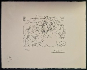Pablo PICASSO (1881 - 1973), Ranny torreador z cyklu Suita Vollarda, 1973