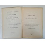 MARCIN KRÓL OF PRZEMYŚL - PRACTICAL GEOMETRY, 1895 edition